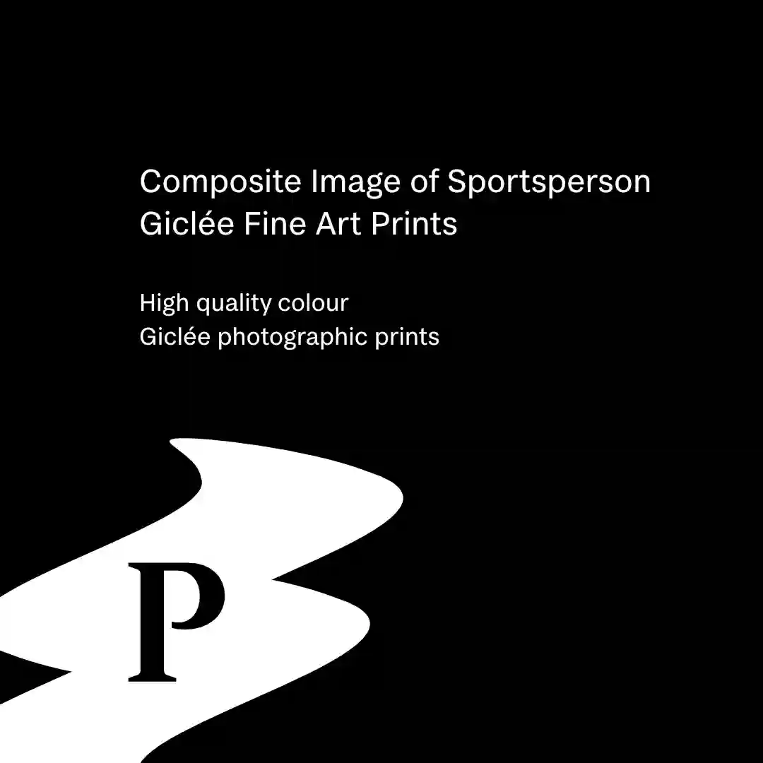 Composite Image of a Sportsperson Giclée Fine Art Prints